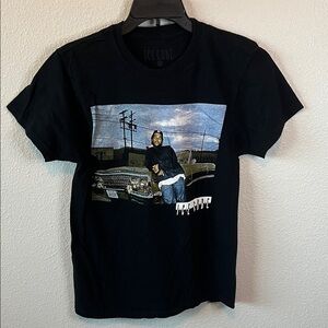 Ice Cube Graphic TShirt Black Size Medium